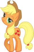 miniatura obrazka z kucykiem Applejack z My little Pony
